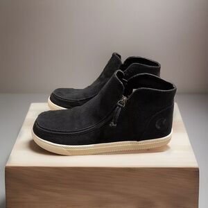 Billy Footwear High Top Zip-On Sneaker BILLY Shoes in Black Size 11M, EUC